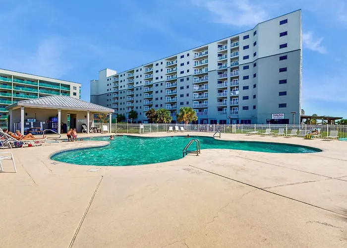 Beachview With Multiple Shared Pools Gym Hot Tub And Access Holiday home Gulf Shores